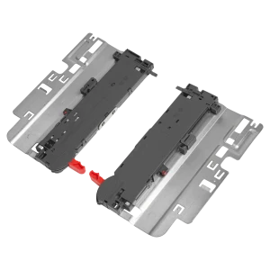 Скрытый механизм Push to Open KONSENSA 257x160 мм пластик цвет серебро 2 шт.