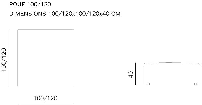 prostoria Мягкий пуф Match sun-id-1432883 - Вид №5