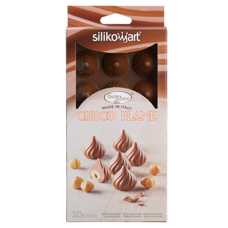 22.147.77.0065 Форма для приготовления конфет choco flame силиконовая Silikomart  - Вид №9
