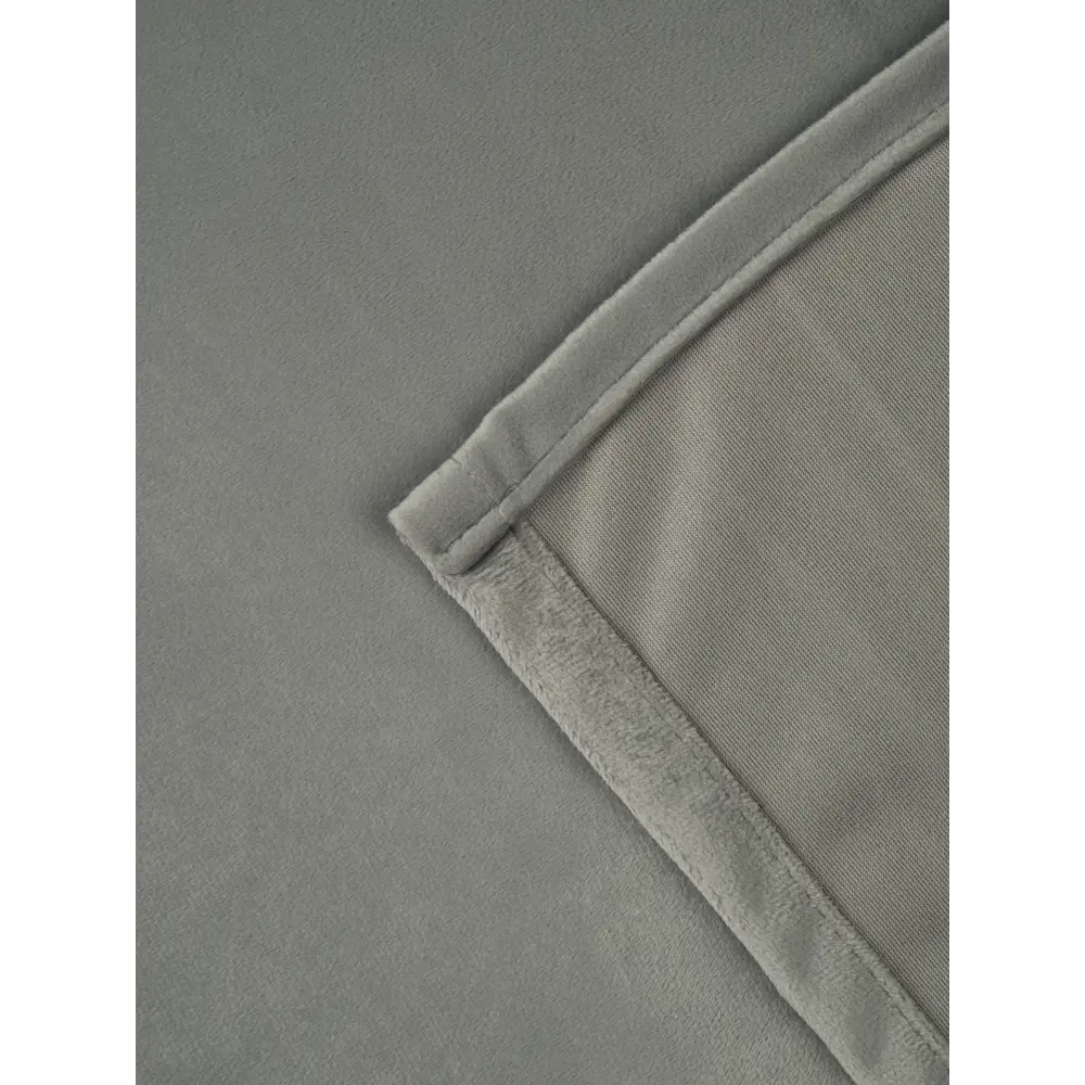 СТОЛИЦА ТЕКСТИЛЯ - Штора на ленте серый бархат 140x270 см для гостиной и спальни 89376359 STLM-1574886 - Вид №5