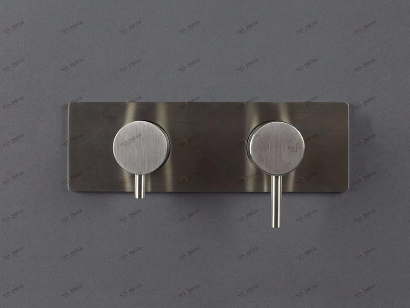 RIFRA Смеситель для душа из нержавеющей стали на 2 отверстия с переключателем Forty 1210241/2