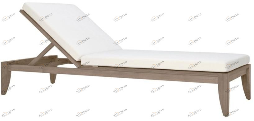 JANUS et Cie Садовая кушетка из тика Relais sun-id-1469148