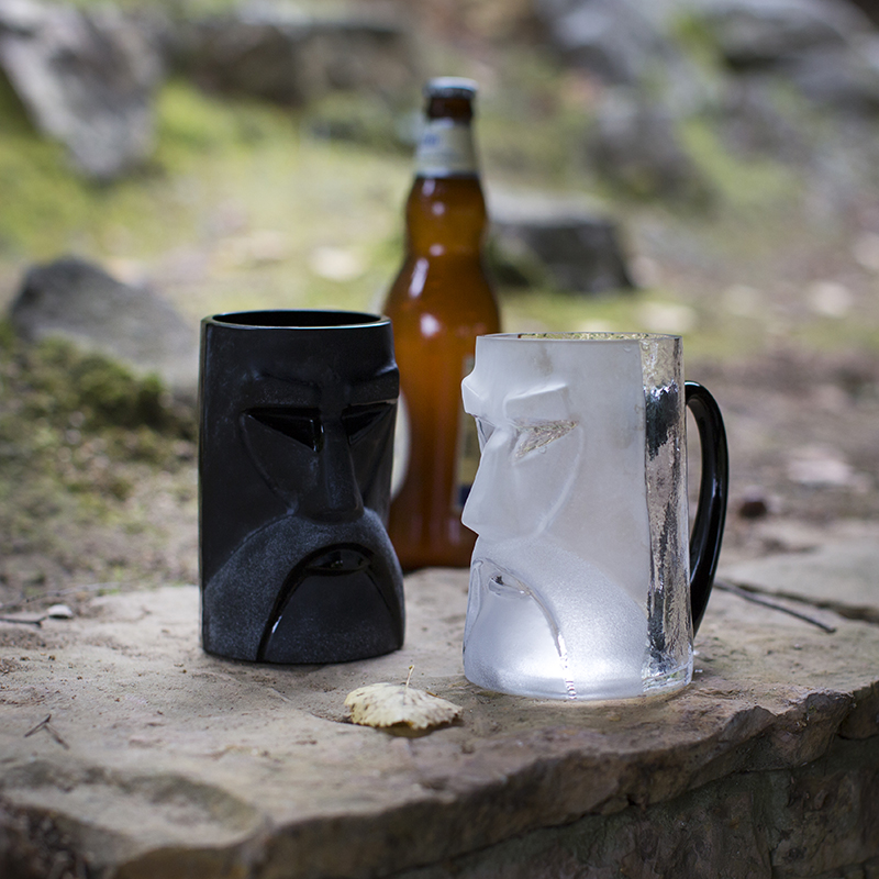 42032 Пивная кружка их прозрачного хрусталя "Локи", Объём 600 мл., Высота – 140 мм. Maleras  - Вид №2