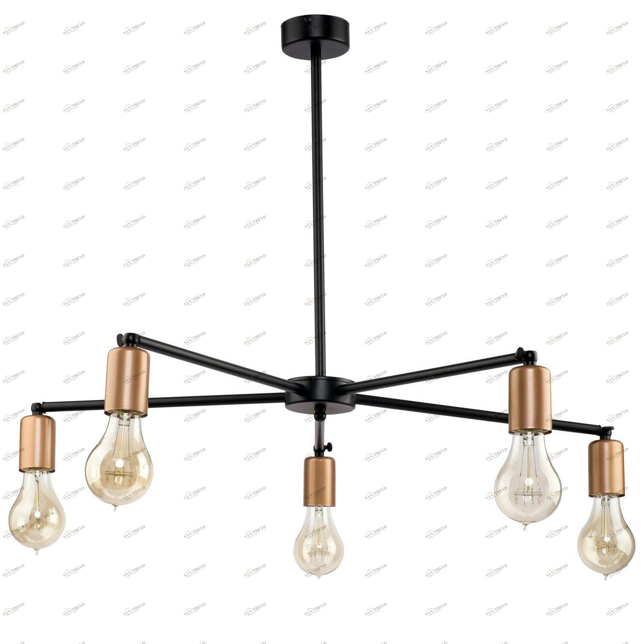 Подвесная люстра Nowodvorski Sticks 9735 NOWODVORSKI ДИЗАЙНЕРСКИЕ, STICKS 187938 Черный 