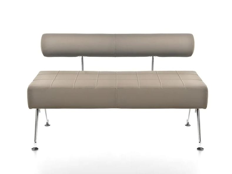 Кожаная скамья со спинкой Kastel Kuros ARCH-00087867 - Вид №1