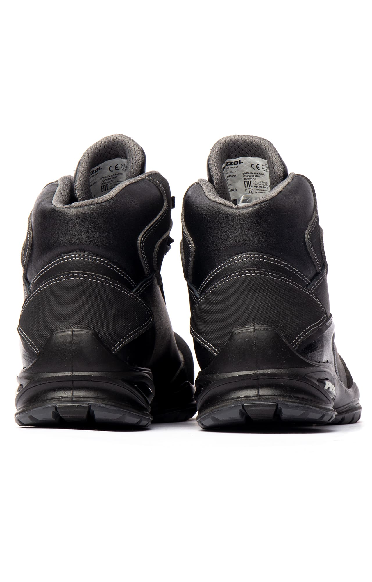 5031723 Ботинки ПЕЦЦОЛЬ ЛЕОПАРД c композитным подноском и проколозащитной прокладкой черные  Летняя обувь размер 47 Спецодежда  - Вид №1