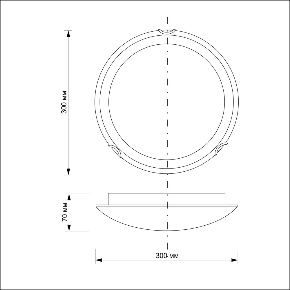 Россвет Багульник — настенно-потолочный светильник с природным рисунком 89426155 STLM-1575786 - Вид №12