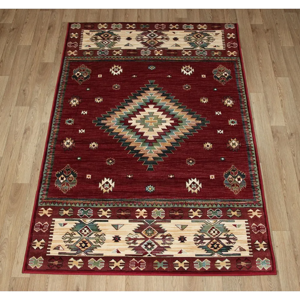 Ковер вискоза Hermitage 14504/1060 67x105 см цвет красный RAGOLLE STLM-2198845 - Вид №5