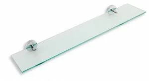 Полка стеклянная Novaservis Metalia 11 0140.0 хром