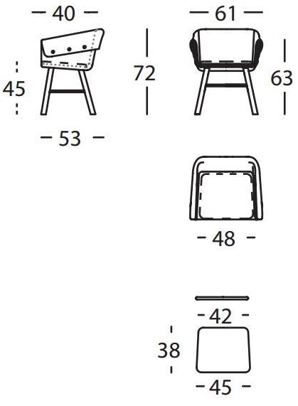 Sancal Кресло из ткани с подлокотниками sun-id-1371339 - Вид №5
