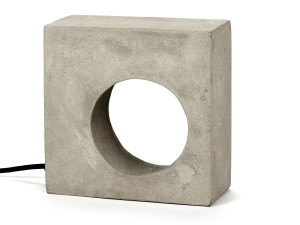 Бетонная светодиодная настольная лампа