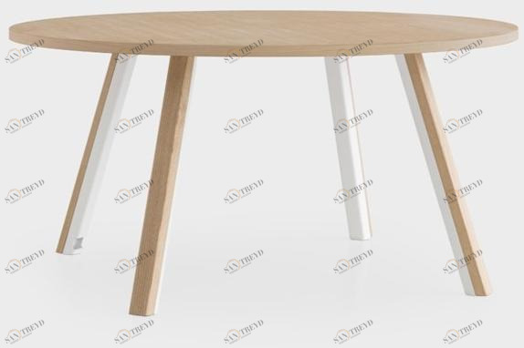 Lapalma Круглый дубовый стол Ori sun-id-1515557