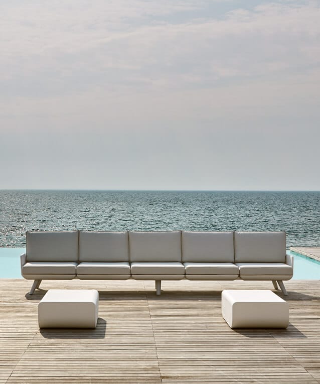 Тканевый модульный садовый диван MY YOUR Samurai ARCH-00067777 - Вид №1