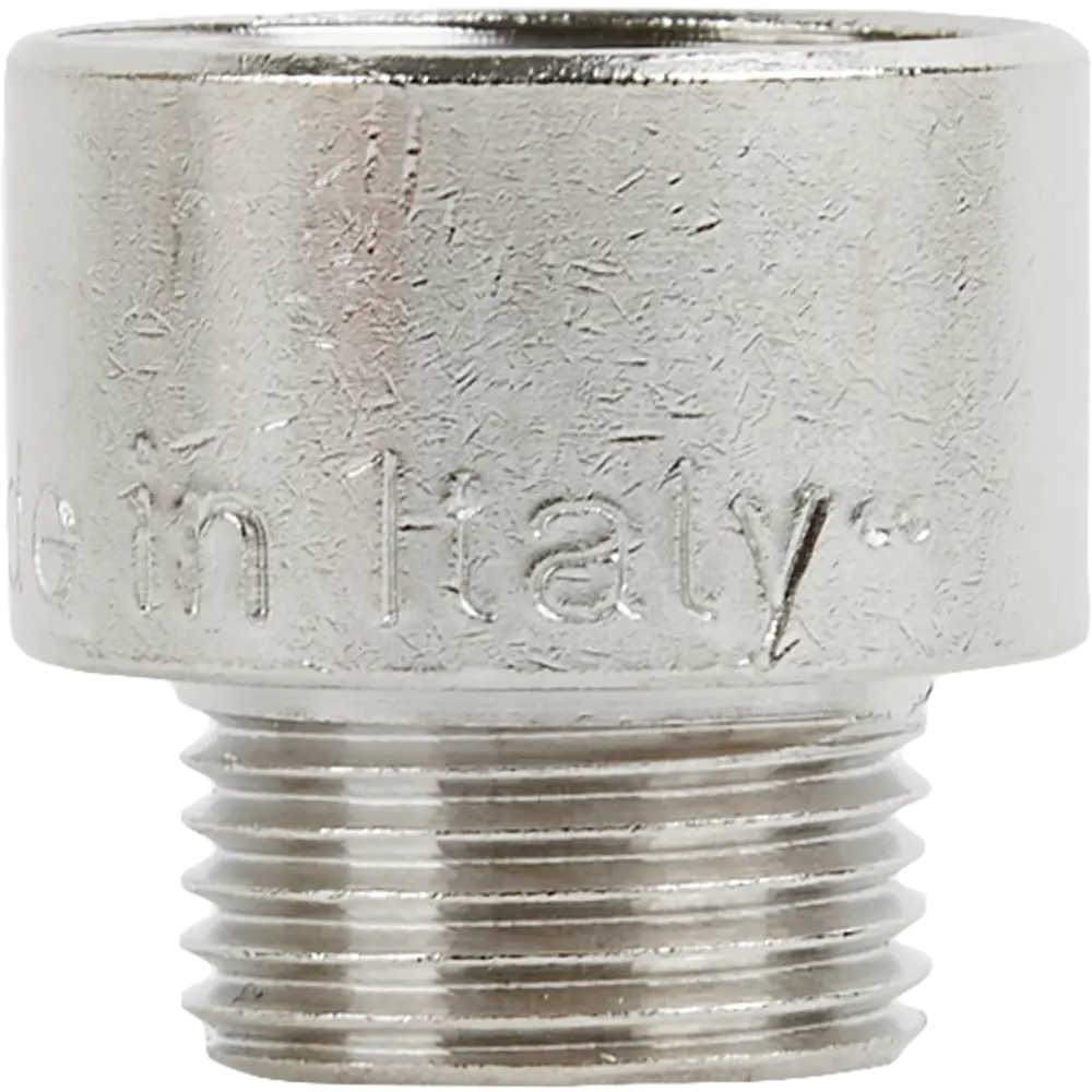 Переходник STOUT 1/2"×3/8" для водопровода из никелированной латуни 82238913 STLM-0803497 - Вид №1