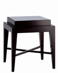 SELVA Квадратный лакированный деревянный журнальный столик  3711