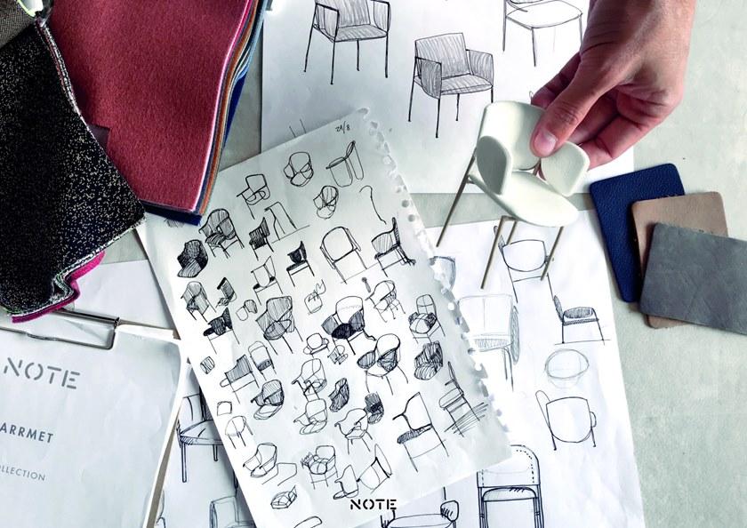 arrmet Мягкое кожаное кресло с подлокотниками Macka sun-id-1373340 - Вид №3