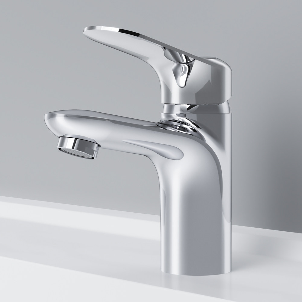 F85C02100 смеситель для умывальника хром шт AM.PM Sunny - Вид №2