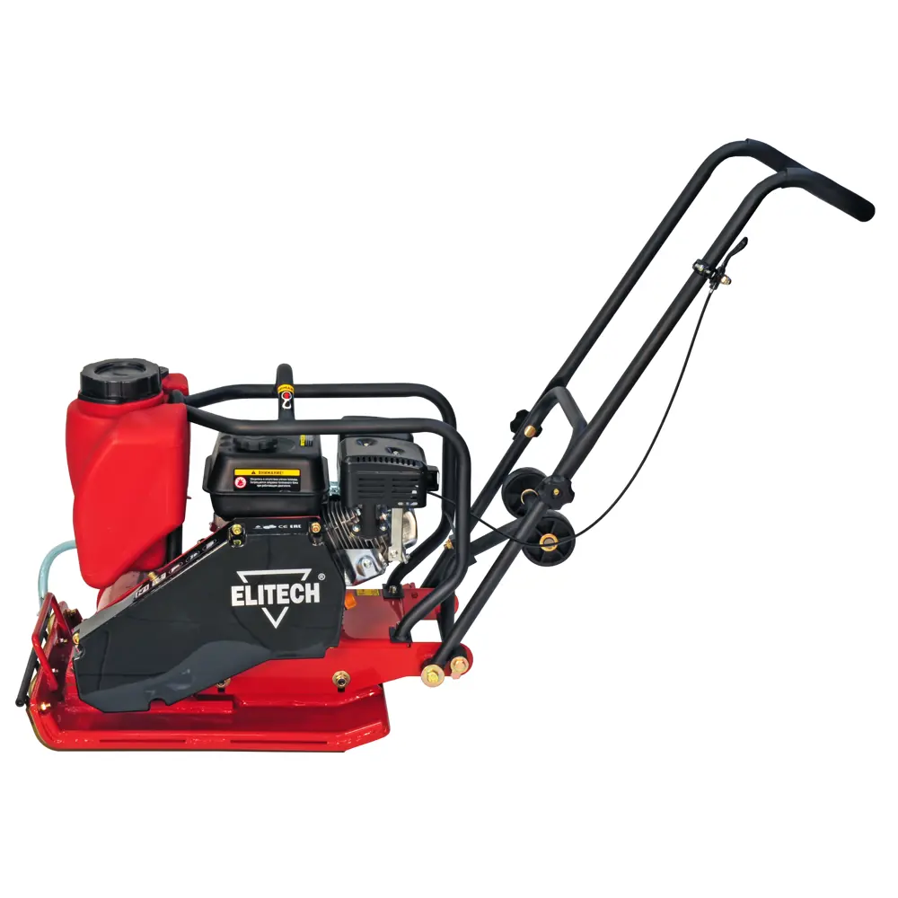Виброплита бензиновая Elitech ПВТ 120БВЛ двигатель Loncin, 4800 Вт, 632x500 мм STLM-2119861 - Вид №1