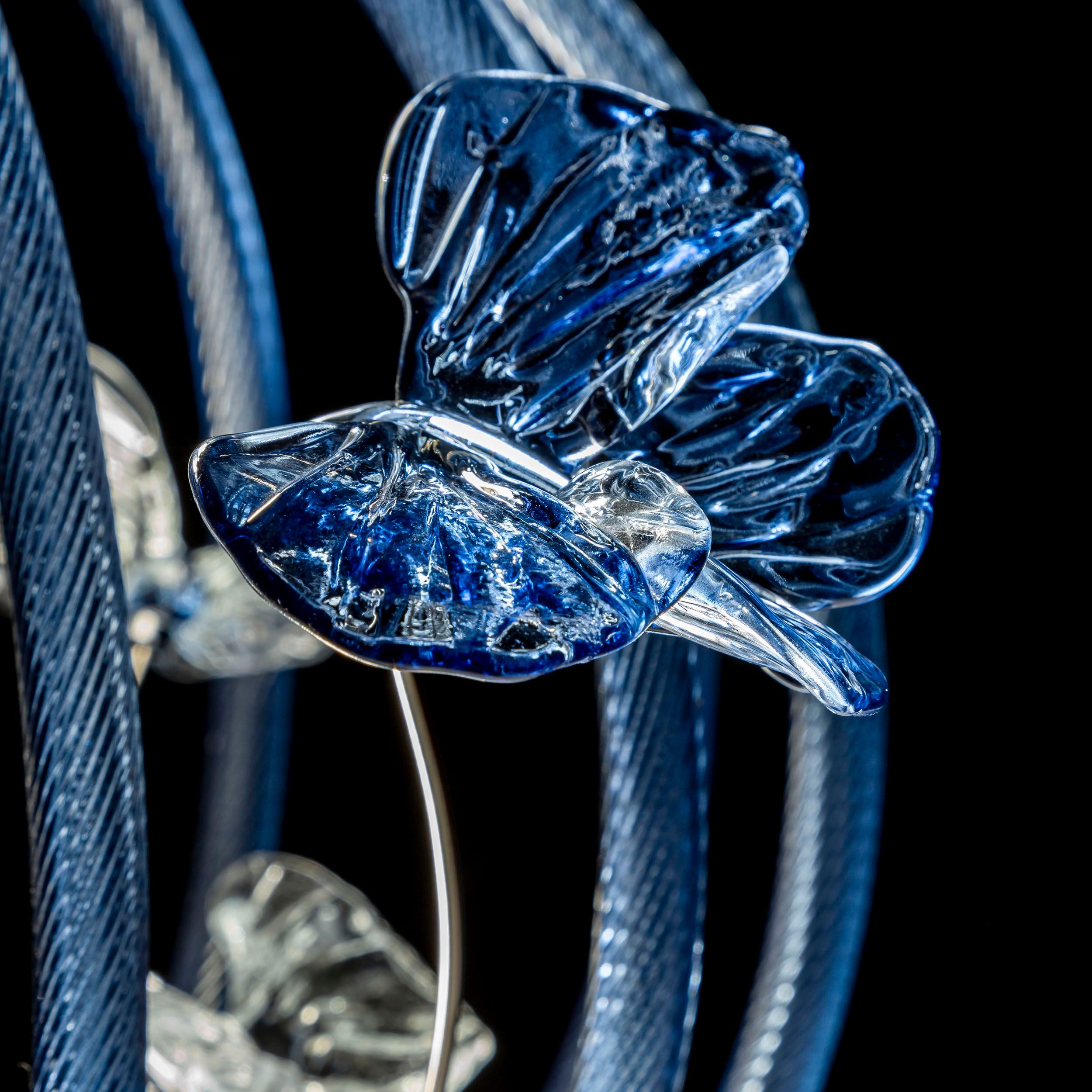 Стеклянная светодиодная настольная лампа MULTIFORME Клетка ARCH-00075693 - Вид №1