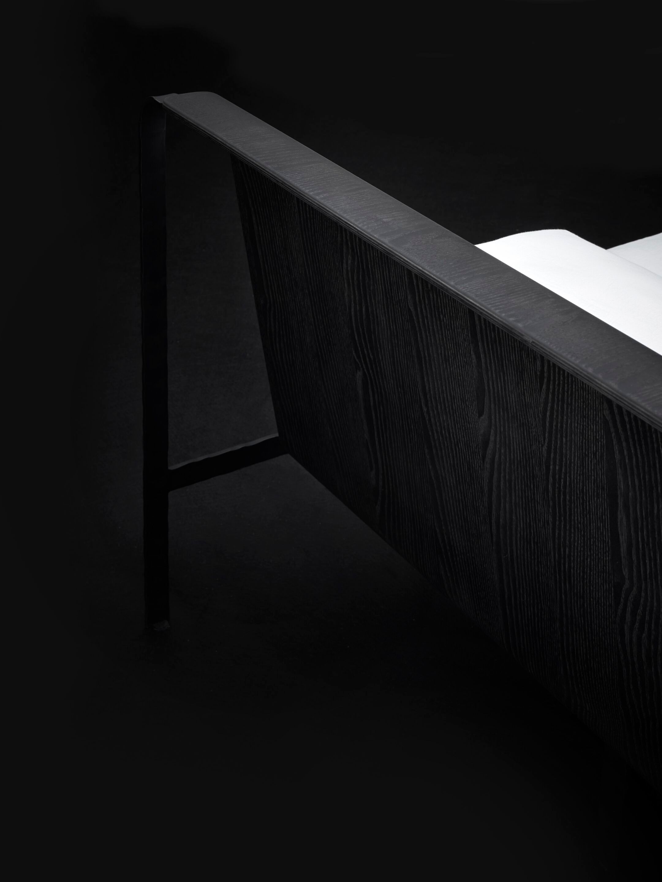 Двуспальная кровать с деревянным изголовьем Bolzan Bend ARCH-00147535 - Вид №5