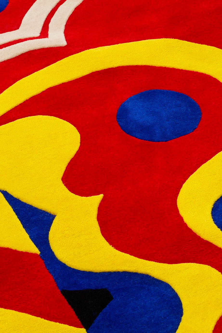 Шерстяной ковер ручной работы Poltronova бабочка, луг и небо ARCH-00055143 - Вид №2