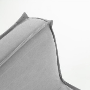 070923 Диван-кровать 90см серый La Forma Lyanna