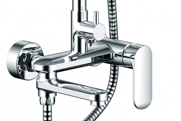 Душевая колонна со смесителем для ванны c поворотным изливом OPAL R OPAL F6125183CP-A2-RUS bravat - Вид №3