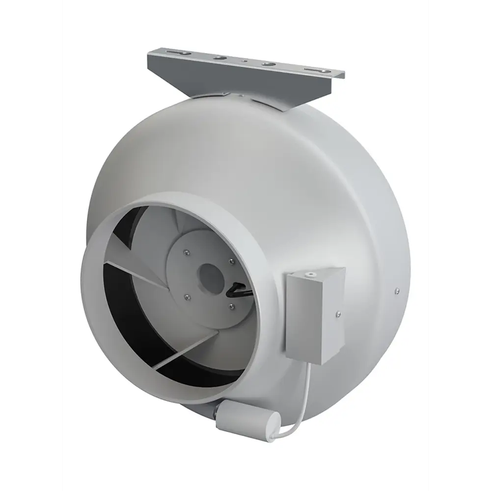 Вентилятор канальный центробежный Era Pro Cyclone D250 мм 53 дБ 1100 м3/ч цвет белый STLM-2175098 - Вид №2