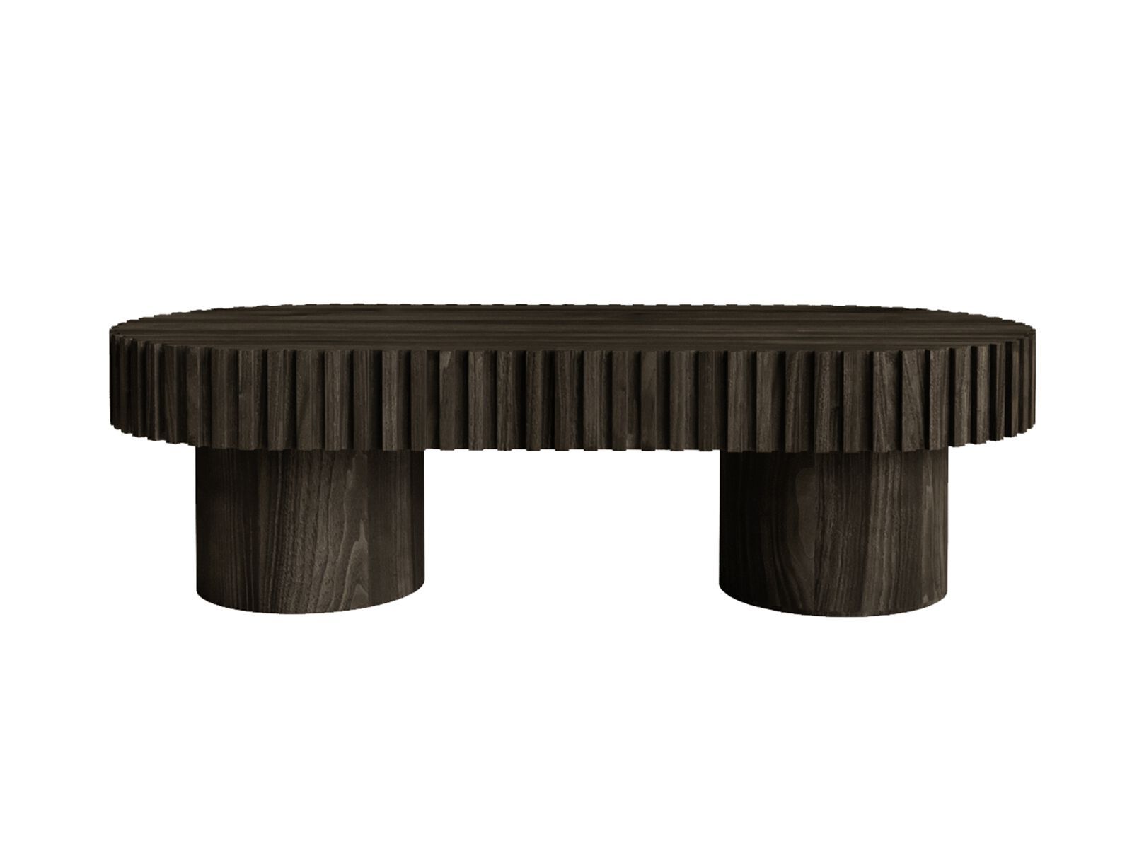 Деревянный овальный журнальный столик ANA ROQUE INTERIORS ARCH-00045424