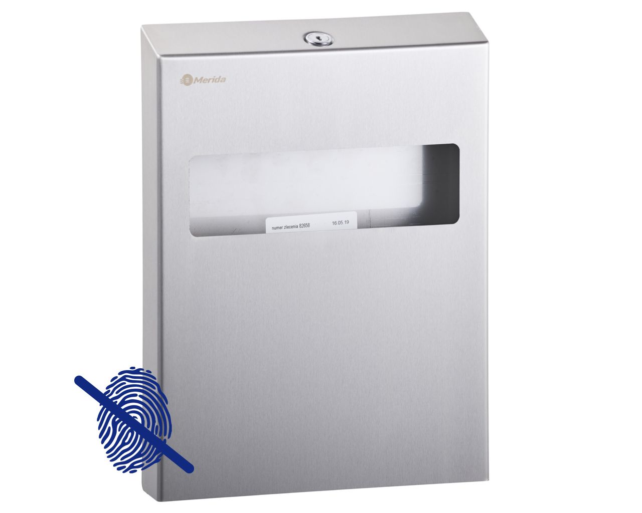 GSM071 Держатель сиденья для унитаза STELLA Anti-FingerPrint матовая сталь с покрытием AFP Merida 