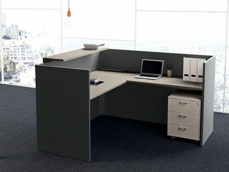 Las Mobili Стойка регистрации офиса с освещением sun-id-1444685 - Вид №1