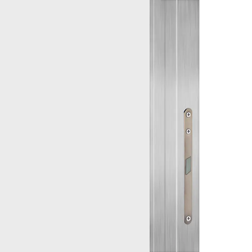 Дверь межкомнатная глухая обратного открывания Invisible 90x200 см правая цвет белый с замком 89382993 STLM-2190275 VELLDORIS  - Вид №3
