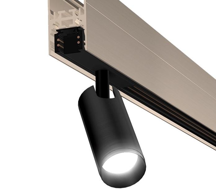 Sattler Круглый регулируемый светодиодный светильник из алюминия Evolution 1778, 1779 - Вид №1