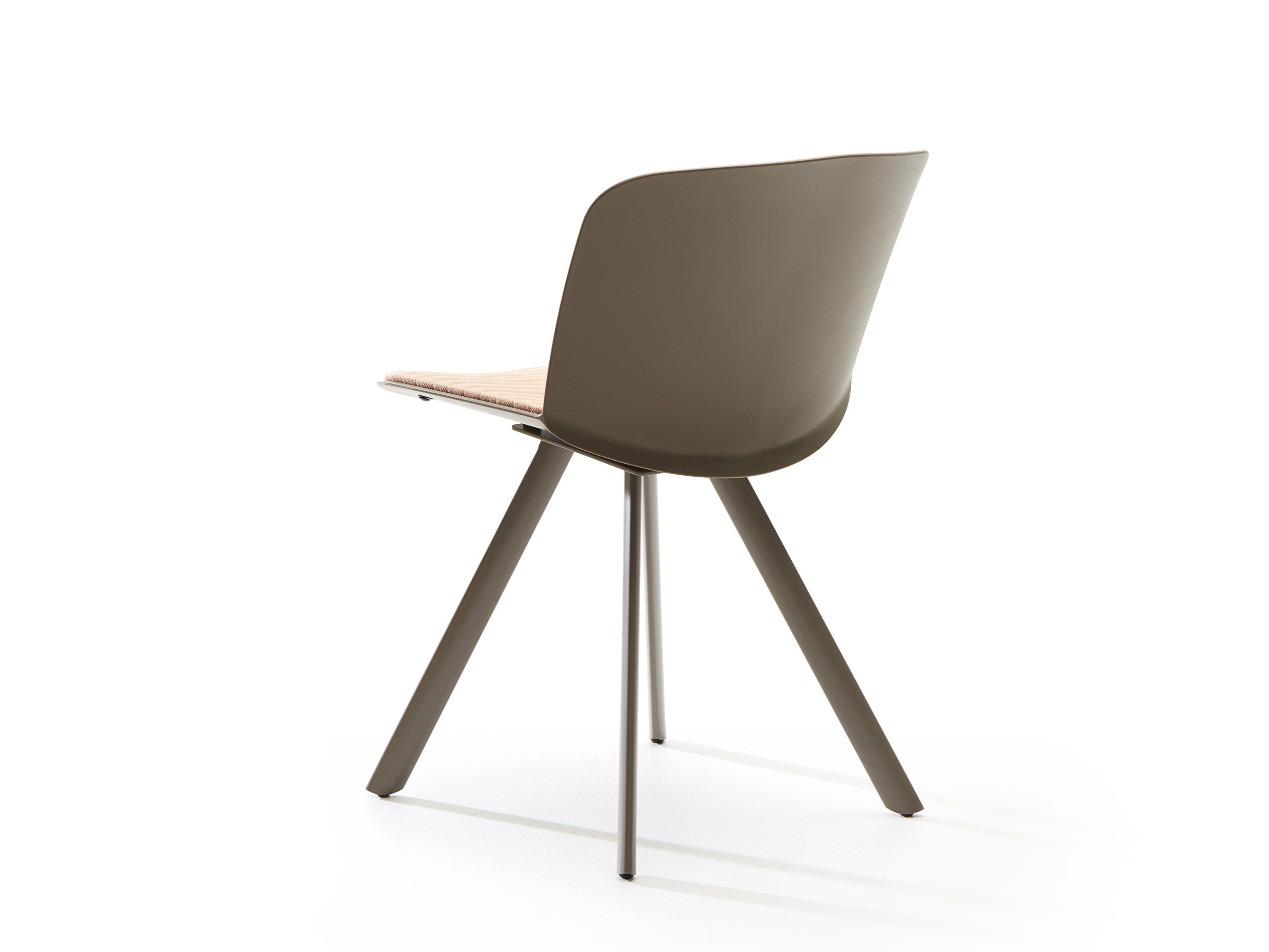 Стул из полипропилена с мягким сиденьем VAGHI свободный стул ARCH-00017935 - Вид №1