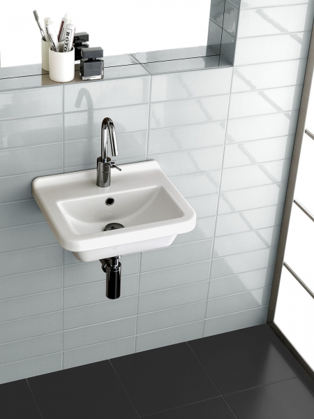 YXBJ01 Умывальник Erika Pro 45 Hatria  - Вид №2