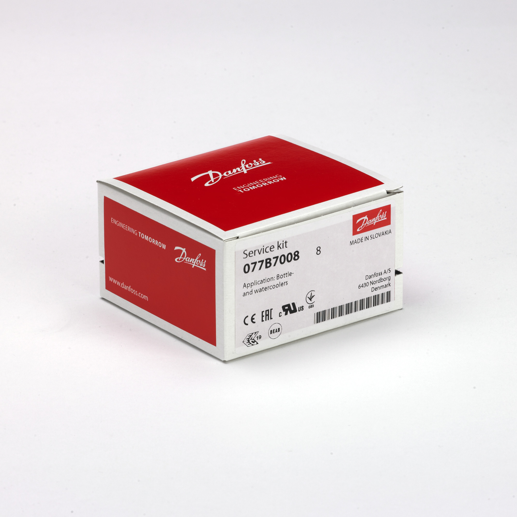 Danfoss Сервисные термостаты бытового и торгового применения Термостат сервисный 077B7004  - Вид №1