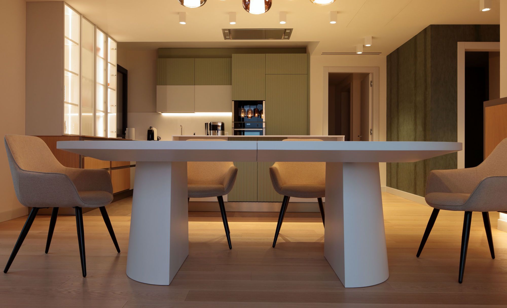 Овальный дубовый стол Deodara BENEDICT ARCH-00099548 - Вид №3