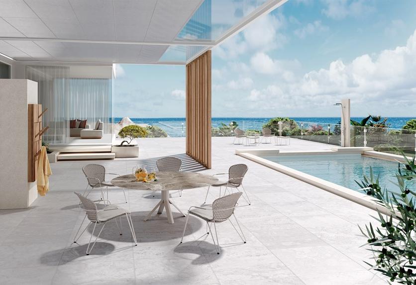 Joli Штабелируемый алюминиевый стул с подлокотниками Fizz sun-id-1486120 - Вид №6