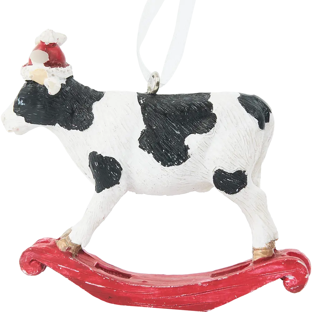 Елочная игрушка Erich Krause Decor Корова качалка 7 см 85868453 STLM-2164422 Erichkrause decor  - Вид №2