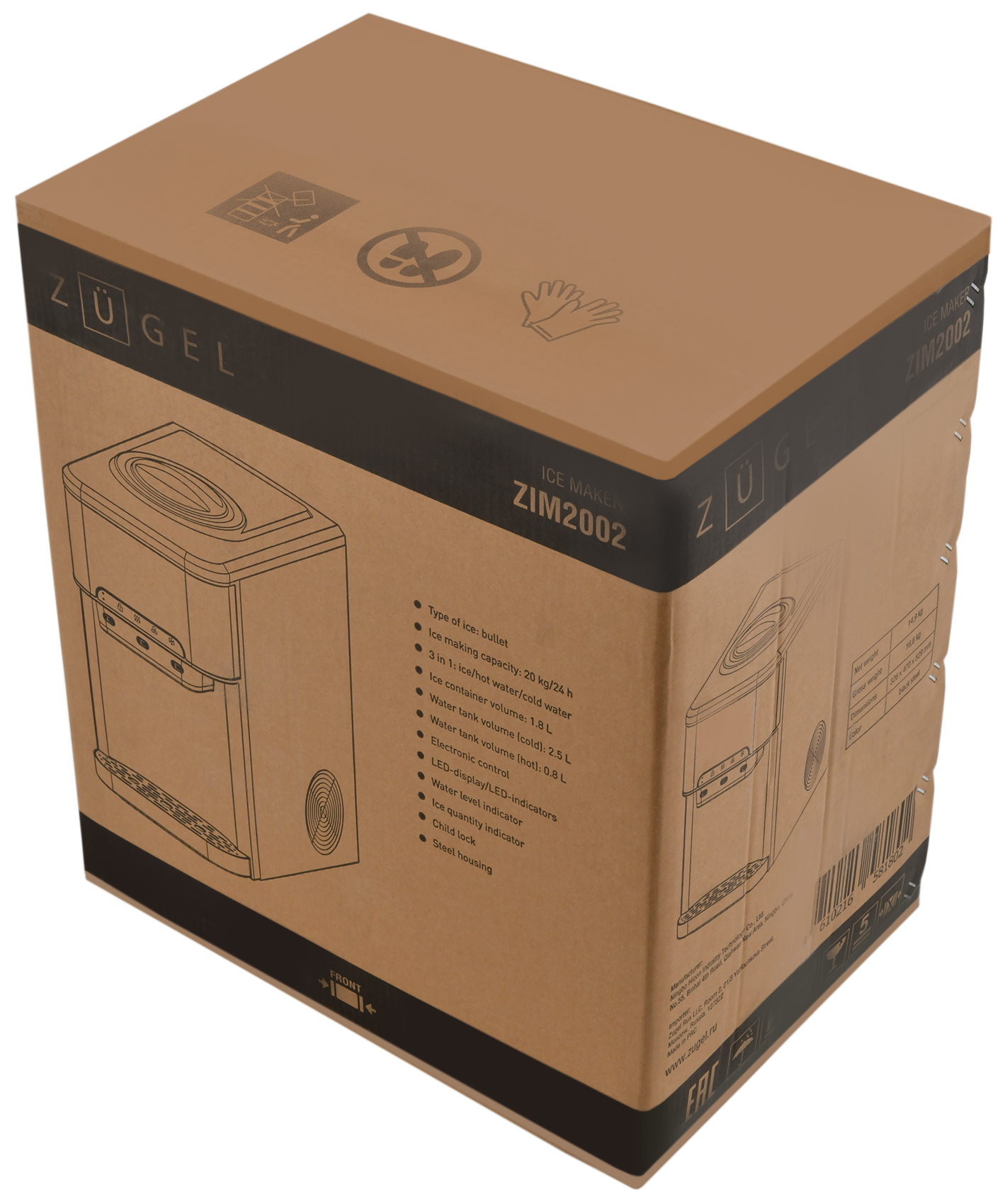 9271469 Ледогенератор ZUGEL ZIM2002 STDN-0100884 - Вид №35