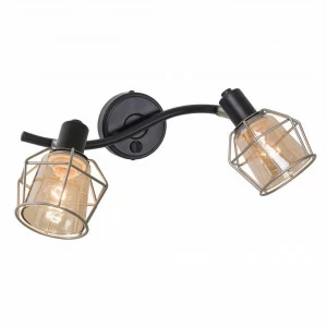 Спот настенный на 2 лампы бежевый "Таверна" CL542521 CITILUX ТАВЕРНА 00-3926622 Бежевый;бронза