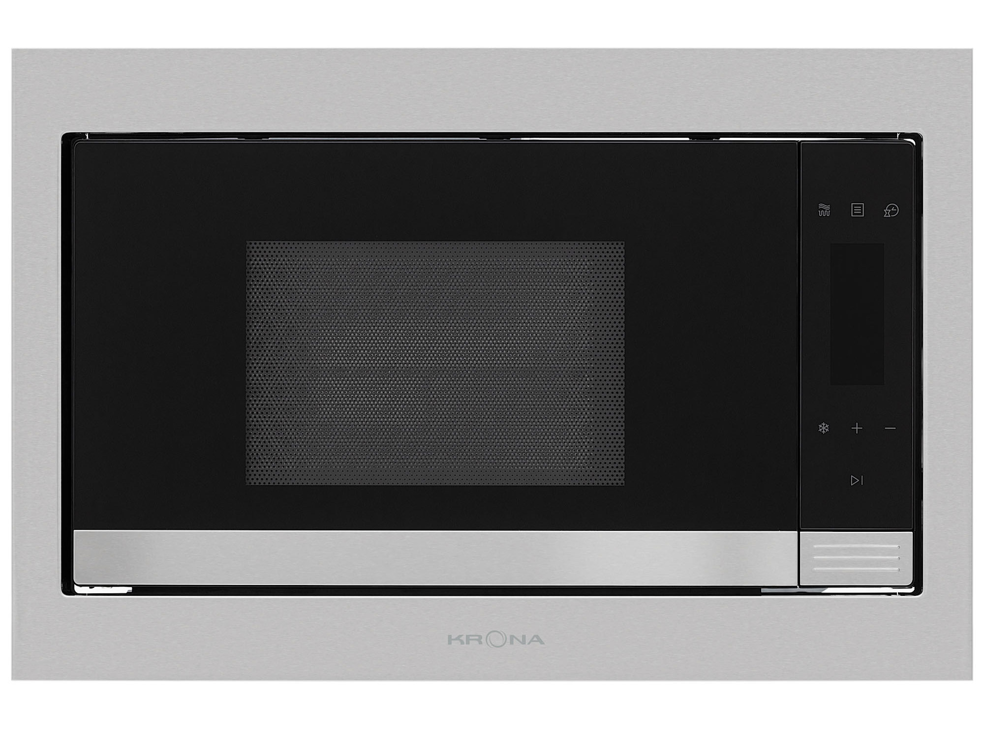 9983080 Встраиваемая микроволновая печь KRONA ESSEN 60 IX серебристый KRONA1 STDN-0015100
