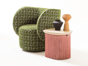 Тканевое кресло