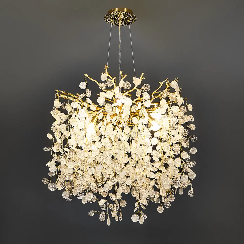 Люстра De City Лайма — 8-рожковое освещение для гостиной и спальни 88695511 STLM-0906186 - Вид №1