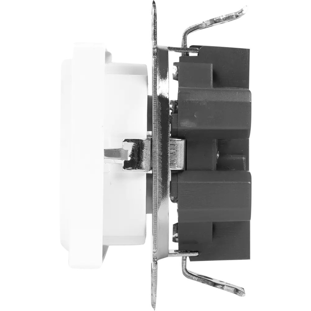 Двойная розетка WERKEL с заземлением для безопасного подключения техники 82125397 Встраиваемые механизмы STLM-0019724 - Вид №4