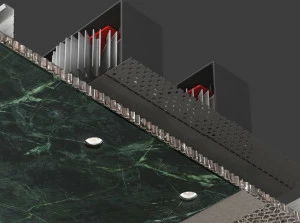 Buzzi & Buzzi Многоточечный встраиваемый алюминиевый светодиодный прожектор Iron