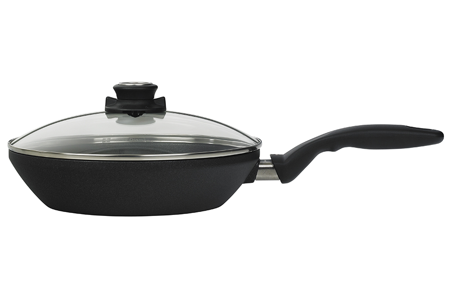 Сковорода индукционная Swiss Diamond со стеклянной крышкой, глубокая, Ø26 см XD6526IC - Вид №1