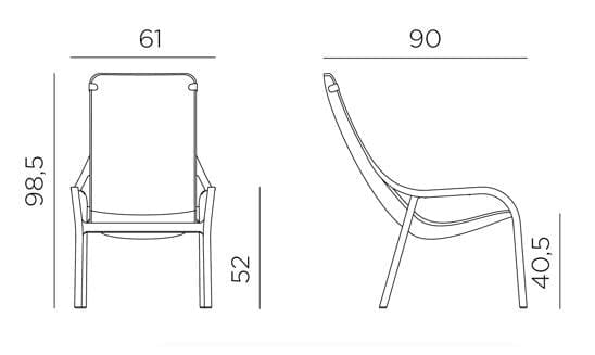 Штабелируемое садовое кресло из полипропилена In Stock ARCH-00140768 - Вид №6