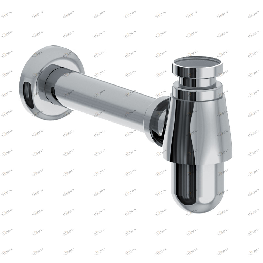 C00-101 C00-101 Классический сифон для раковины АЛИЗЕ КАННЕЛЕ Cristal & Bronze ALIZÉ CANNELÉ 