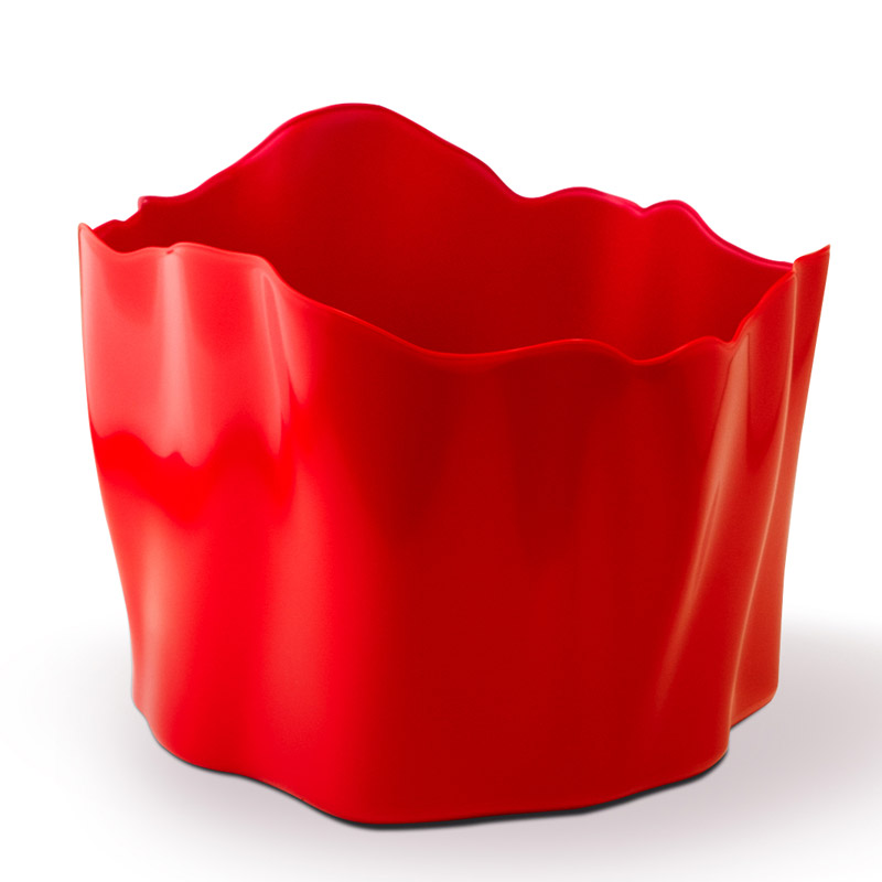 QL10142-RD Органайзер flow средний красный Qualy  - Вид №2